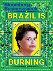 dilma burning