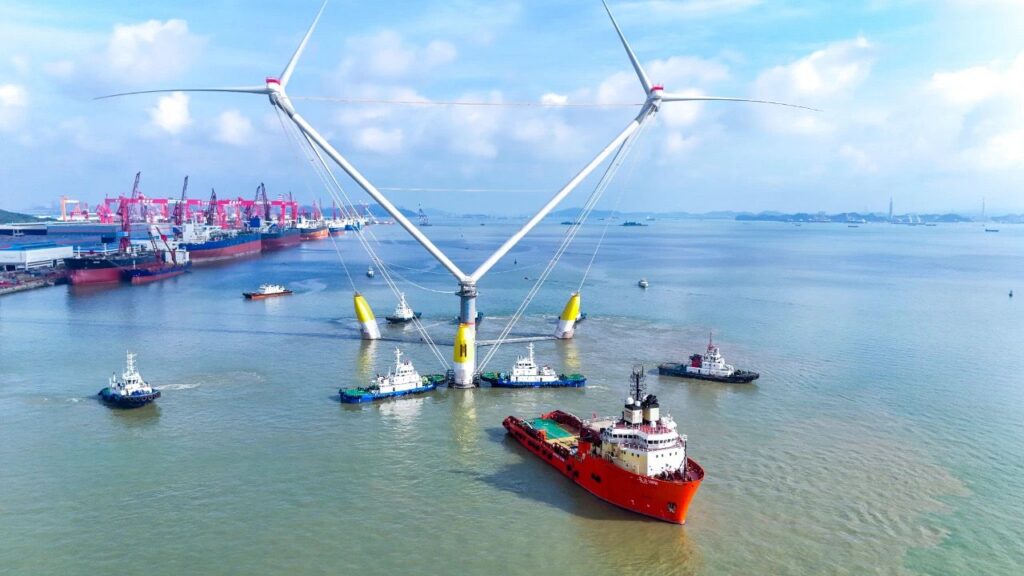 World's Largest Single-Capacity' Floating Wind Platform En Route